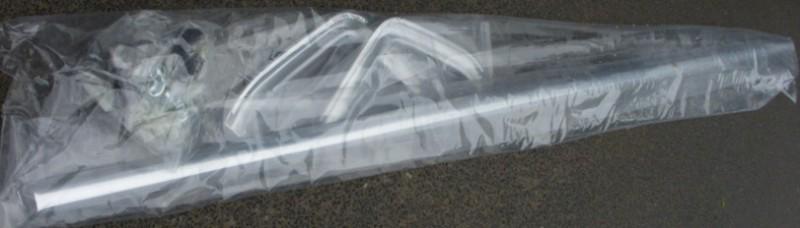 Mopar 1970 challenger rear quarter and trunk moldings set w/ hardware new 70