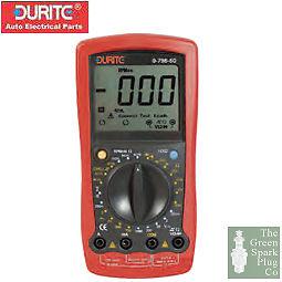 Tools - durite - hand-held automotive digital multimeter