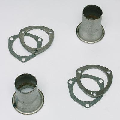 Hedman street hookups 3" inlet / 2.25" outlet 3-bolt flange 16010