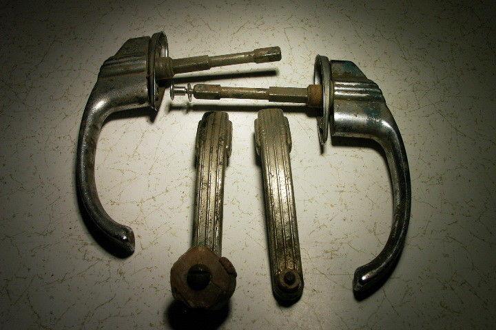 1939 chrysler royal door handles  & window regulator handles