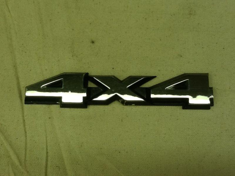 1987 jeep grand wagoneer 4x4 emblem