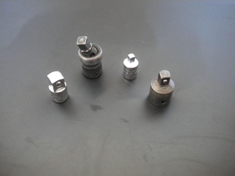 Snap-on 3 pc. adaptor set.  and a sk adaptor.