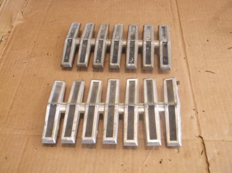 1963 ford galaxie rear quarter trim moldings