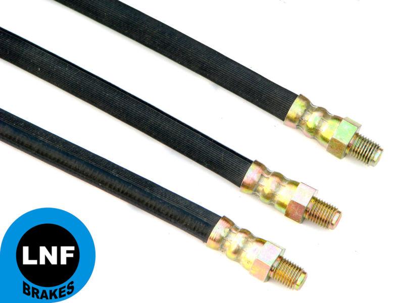 52 53 mercury custom monterey station wagon - brake hose set x3 (2fr+1rr)