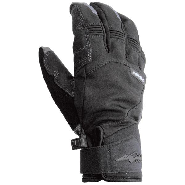 Hmk union black snowmobile gloves snow