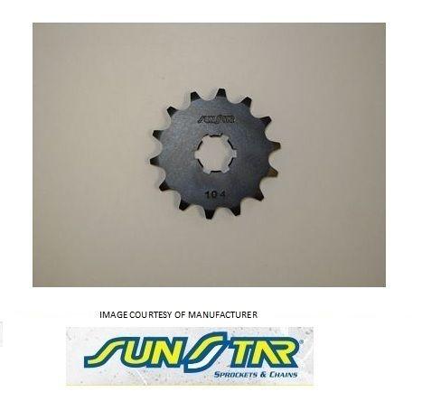Sunstar 13t counter shaft steel sprocket kawasaki kdx 80 kx 80 85 100 1979-2012