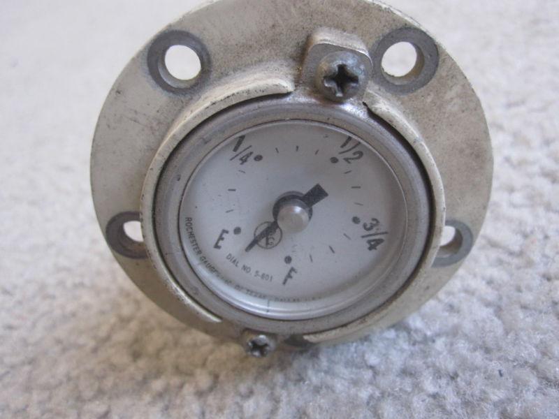 Find Used Round Rochester Fuel Gauge Sending Unit Float Vintage Boat in