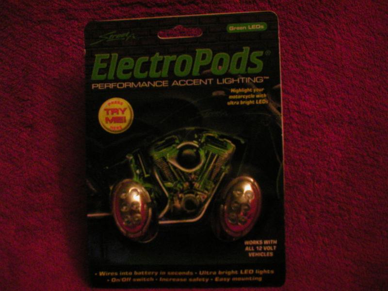 Neon lights for harley davidson motorcyles (green)