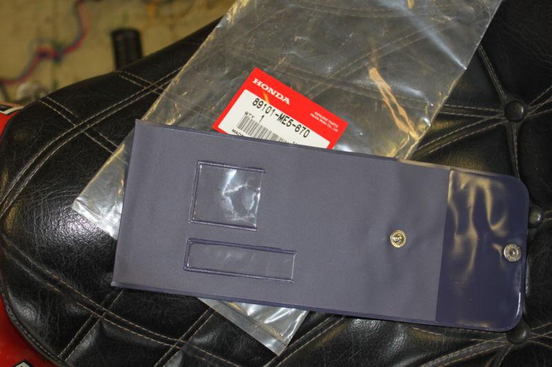 Vtx shadow magna cb1000 honda cbx tool bag brand new oem parts from franks!