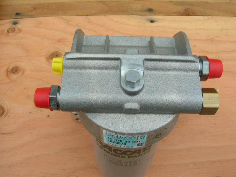 Find 1829370 Paccar FUEL FILTER HEAD Assy Kenworth PETERBILT filter 1655115 in Carlton, Oregon