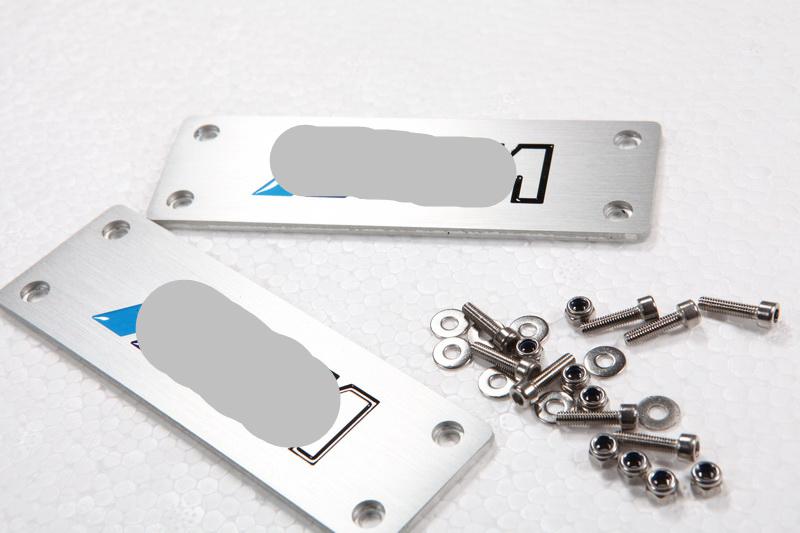 For bmw m car floor mat logo carpet emblem aluminum alloy material 