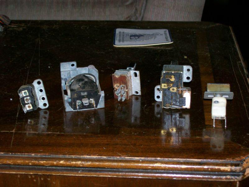 Find 1968 1967 Chrysler Newport Dash Switches Controls Convertible Top