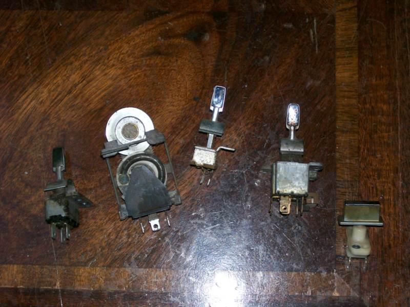 Find 1968 1967 Chrysler Newport Dash Switches Controls Convertible Top