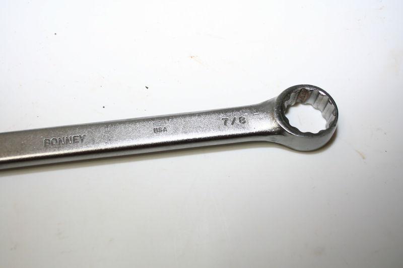 Bonney 23328 7/8  inch Line Flare Nut Wrench engraved little or no use, US $9.99, image 3