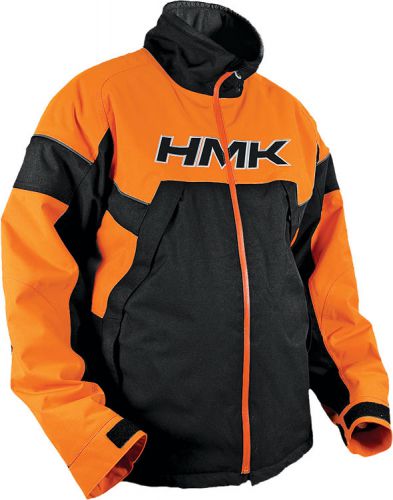 Hmk superior mens snow jacket orange/black