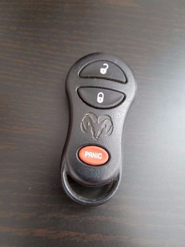99 - 01 dodge ram keyless entry remote gq43vt9t