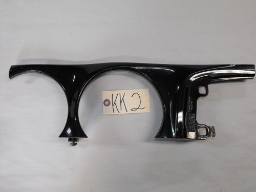 98 99 00 01 02 03 jaguar xj8 left driver front head light lamp bezel trim black