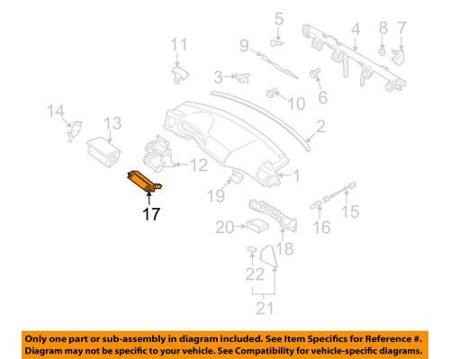 Subaru oem 2009 legacy-clock 85201ag160