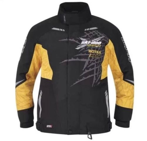 *brand new* 2014 men's ski-doo x-team jacket (yellow-xxl)
