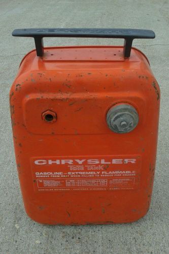 Chrysler marine "tote tank!"