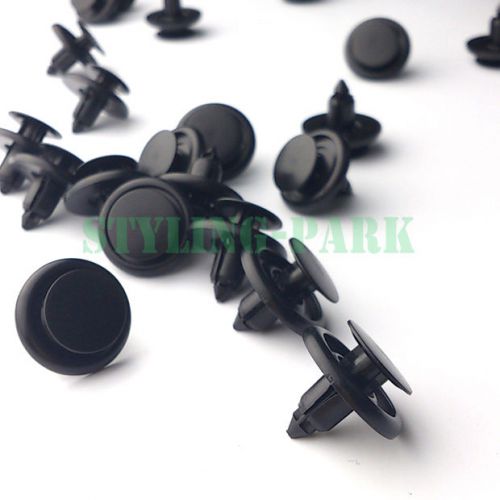 Find 20 X Plastic Rivet Fastener Bumper Hood Fender Flap Push Clips
