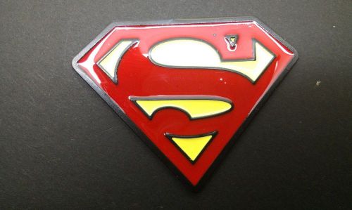 3d superman auto logo car sticker metal batman badge emblem tail decal.