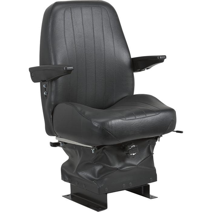 Wise suspension seat with armrests -25inh #xwm1161