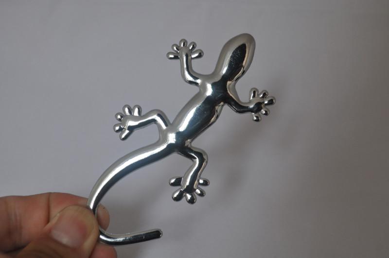 Gecko gold/silver logo car window decal sticker free shipping!