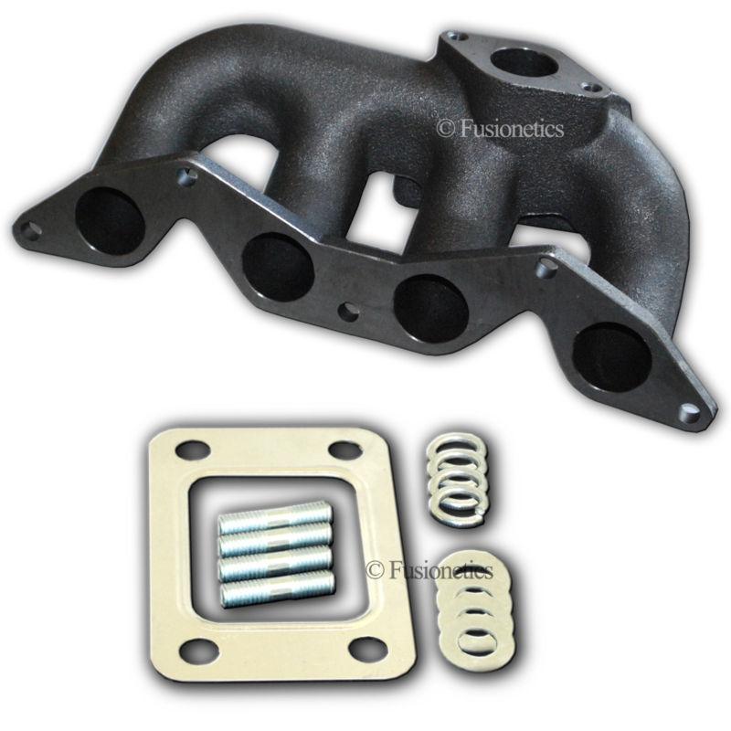 01-05 civic d17 cast iron turbo manifold 1.7l t3/t4 t3 honda