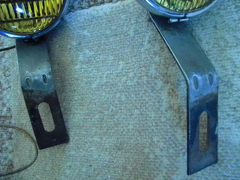 1930s,1940s 1950s OEM FOG LIGHTS WITH ORIGINAL MOUNTS,CHROME/AMBER, US $150.00, image 3