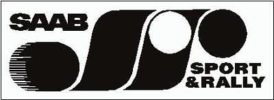 Saab sport &amp; rally decal v4 ems blomquist eklund rare