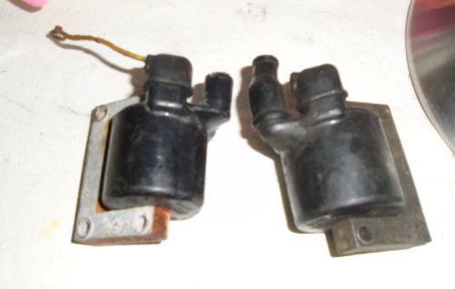 2 vintage 250  moto ski / elan skidoo  bosch coils