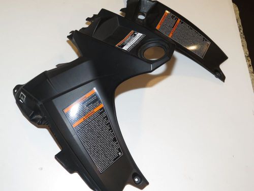 2015 polaris rmk 600 snowmobile oem console tank cover: mint condition