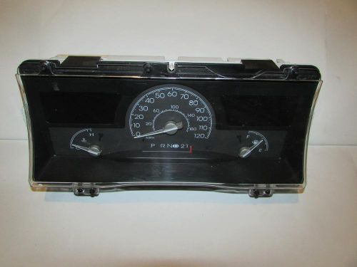 05-05 lincoln town car instrument cluster speedometer 143,410 warranty #19384