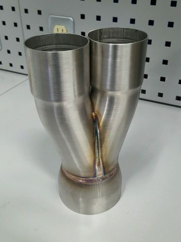 2-1 stainless collector. slip on