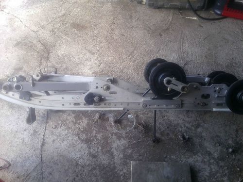 Polaris snowmobile pro x fan suspension rails edge