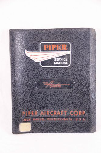 Piper pa-23 apache service manual aircraft plane engine