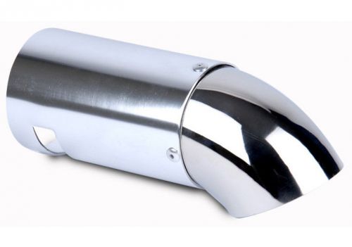 Rear tuning dress up stainless steel dual muffler cutter 65mm for all cars
