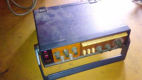 Heath 1274 sweep function generator,  shown powered-up