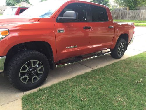 5" chrome oval tube running boards - 2016 toyota tacoma