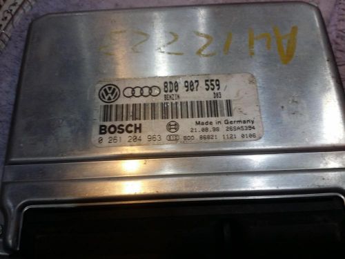Audi audi a4 engine brain box electronic control module; 1.8l 97
