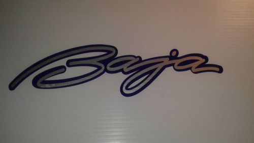 2 - baja boat decals marine vinyl baja decals 12 inch set