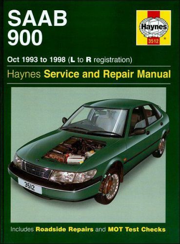 Saab 900 (l to r registration) repair and service manual 1993-1998 by haynes