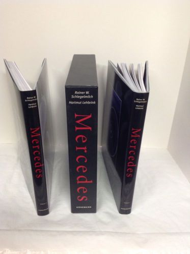 Mercedes large 2 volume limited edition set by rainer w schlegelmilch/hartmut le