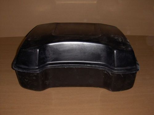 Bagger black tour pack chopped fits harley davidson