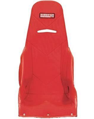 Kirkey racing 41712 seat cover red tweed cloth fits kir-41700 each
