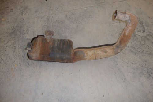 Yamaha phazer ii st pz480st pz 480 snowmobile exhaust pipe muffler