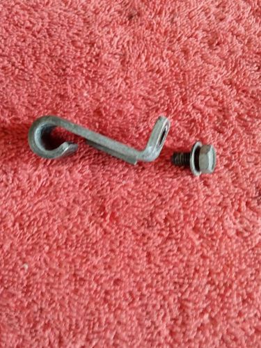 Kawasaki gpz zx750-a2 clutch cable bracket a 11036-1832 &amp; bolt 186ab0612