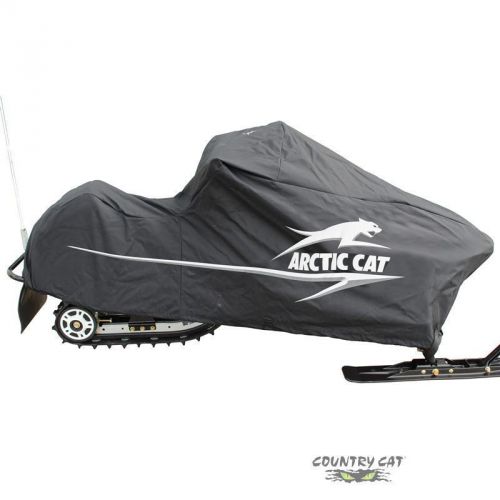 Arctic cat 2000-2016 f zr ac sno pro 120 snowmobile black canvas cover, 6639-957