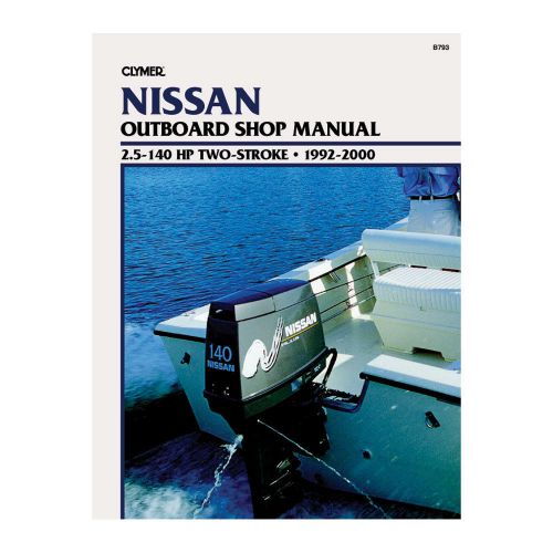 Clymer nissan 2.5-140 hp two-stroke outboards (1992-2000) -b793